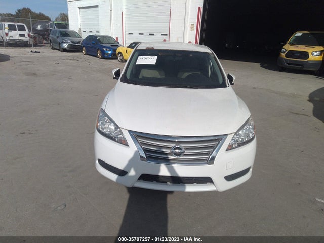 2015 NISSAN SENTRA SV VIN: 3N1AB7APXFY296519