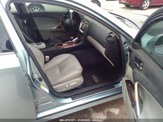 2007 LEXUS IS 250 VIN: JTHBK262475028080