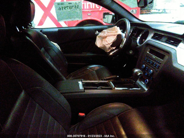 2012 FORD MUSTANG V6 VIN: 1ZVBP8AM2C5209393