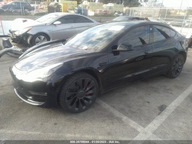 Tesla Model 3 Performance 2021 5YJ3E1EC7MF926006 Image 2