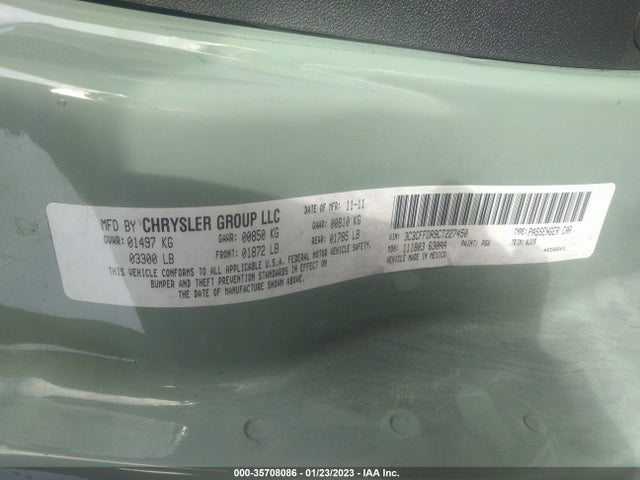 3C3CFFDR9CT227450 Fiat 500 POP
