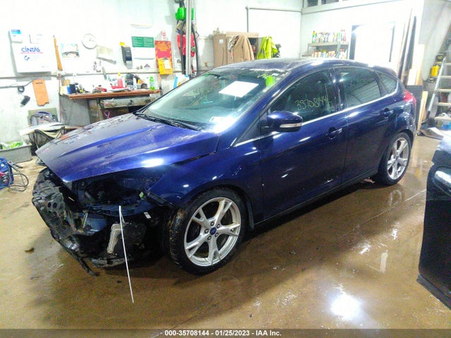 2016 FORD FOCUS TITANIUM VIN: 1FADP3N28GL233311
