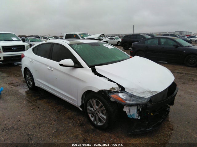 35708260 :رقم المزاد ، 5NPD84LF2JH273723 vin ، 2018 Hyundai Elantra Value Edition مزاد بيع