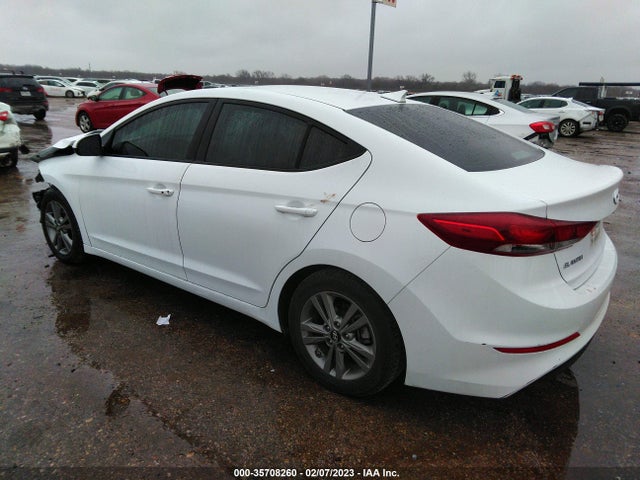 35708260 :رقم المزاد ، 5NPD84LF2JH273723 vin ، 2018 Hyundai Elantra Value Edition مزاد بيع
