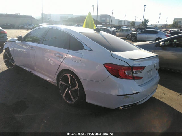 2021 HONDA ACCORD SEDAN SPORT VIN: 1HGCV2F31MA005060