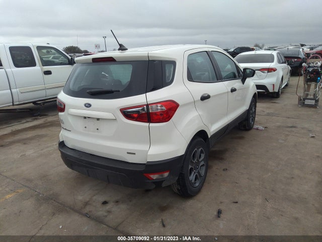 2020 FORD ECOSPORT S VIN: MAJ3S2FE0LC354874