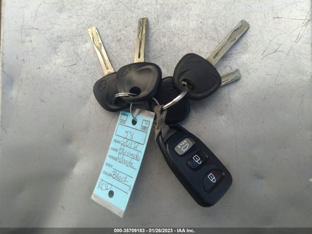 2012 HYUNDAI SONATA GLS PZEV VIN: 5NPEB4AC2CH450613