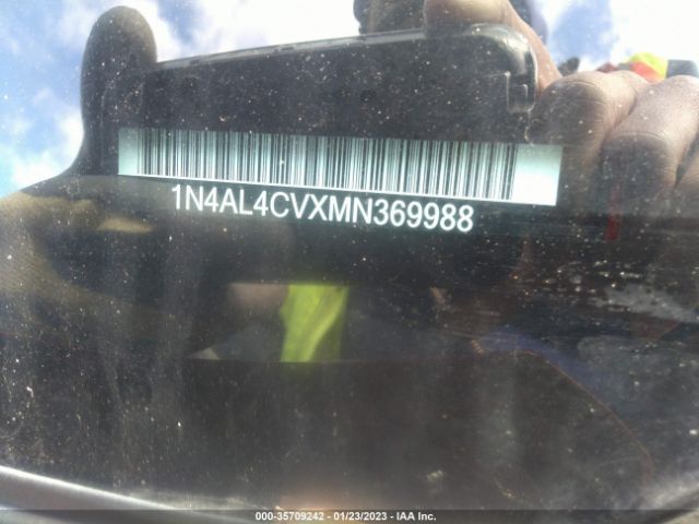 1N4AL4CVXMN369988 Nissan Altima 2.0 Sr