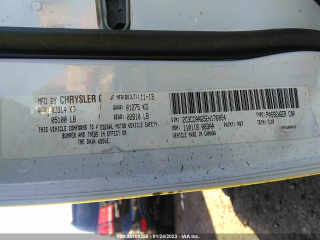 Chrysler 300 2014 2C3CCAAG5EH176054 Image 9
