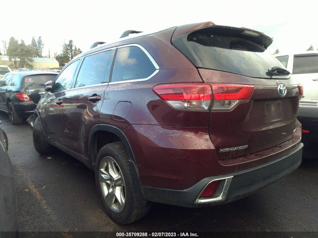 2018 Toyota Highlander, VIN: 5TDDGRFH1JS037832