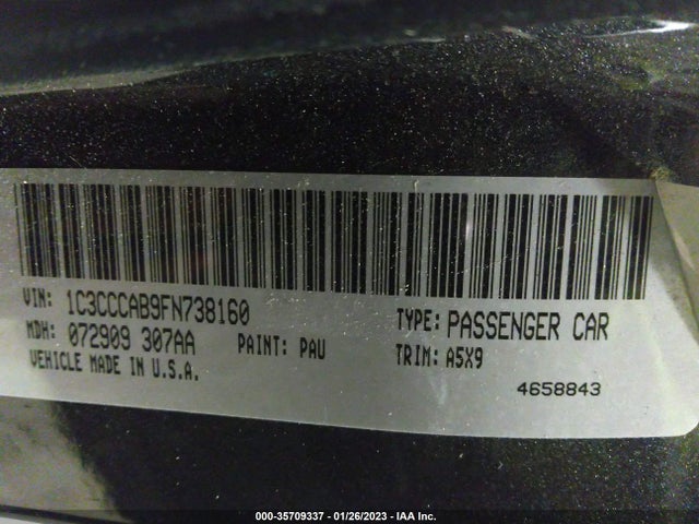 1C3CCCAB9FN738160 Chrysler 200 Limited
