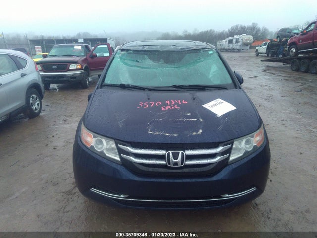 2014 HONDA ODYSSEY EX-L VIN: 5FNRL5H6XEB118845