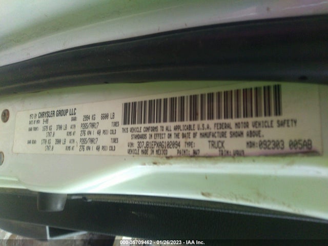Dodge Ram 1500 Slt 2010 3D7JB1EPXAG102094 Image 11