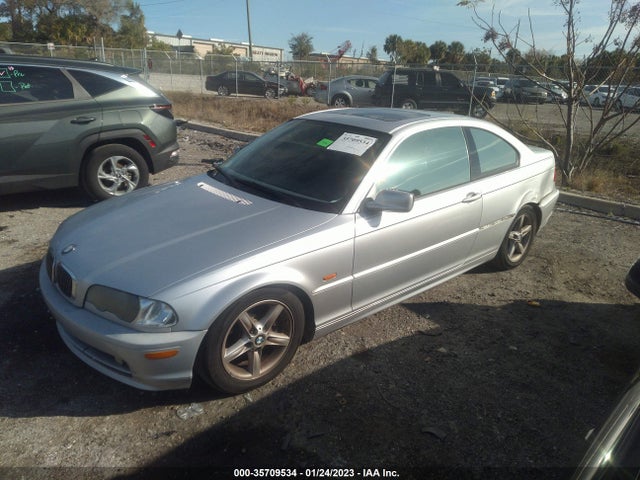 2001 BMW 3 SERIES 325CI VIN: WBABN33461JW59624