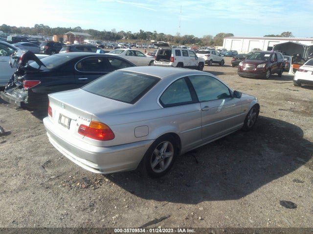 2001 BMW 3 SERIES 325CI VIN: WBABN33461JW59624