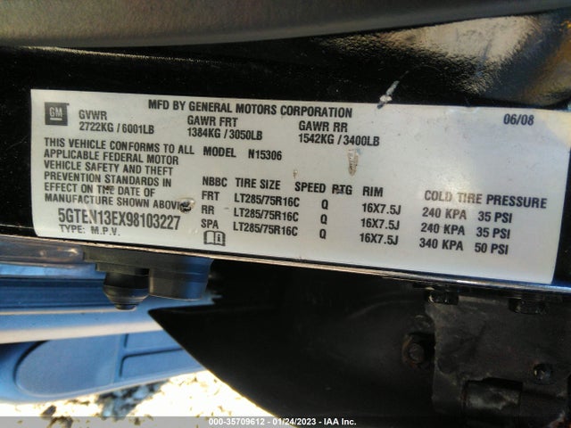 Hummer H3 Suv Luxury 2009 5GTEN13EX98103227 Image 10