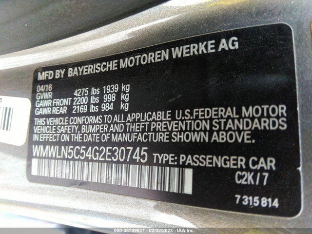 2016 Mini Clubman, VIN: WMWLN5C54G2E30745