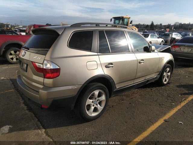 2007 BMW X3 3.0SI VIN: WBXPC93417WF21430