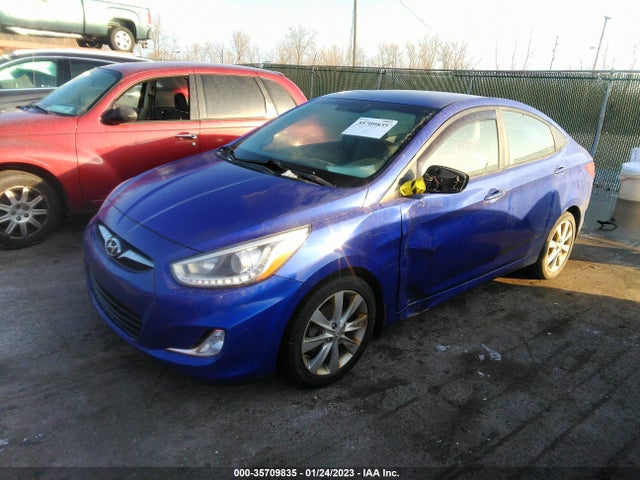2014 HYUNDAI ACCENT GLS VIN: KMHCU4AE2EU597599