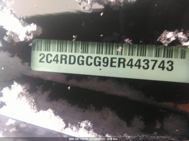 Dodge Grand Caravan Sxt 30th Anniversary 2014 2C4RDGCG9ER443743 Image 9