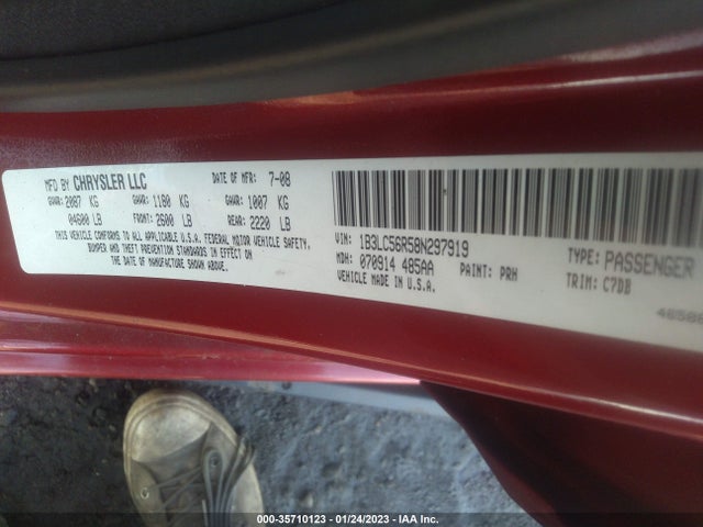 Dodge Avenger Sxt 2008 1B3LC56R58N297919 Image 9
