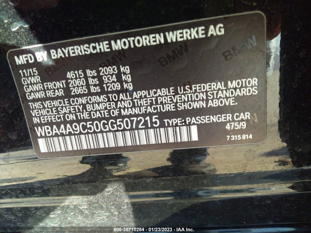 BMW 4 Series 428i 2016 WBA4A9C50GG507215 Image 11