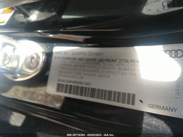 WUAC6AFHXEN901047 Audi RS 5