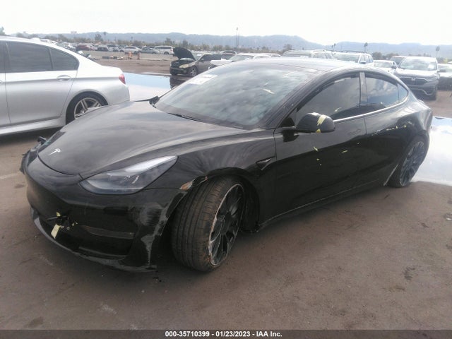 Tesla Model 3 Performance 2021 5YJ3E1EC6MF063439 Image 2