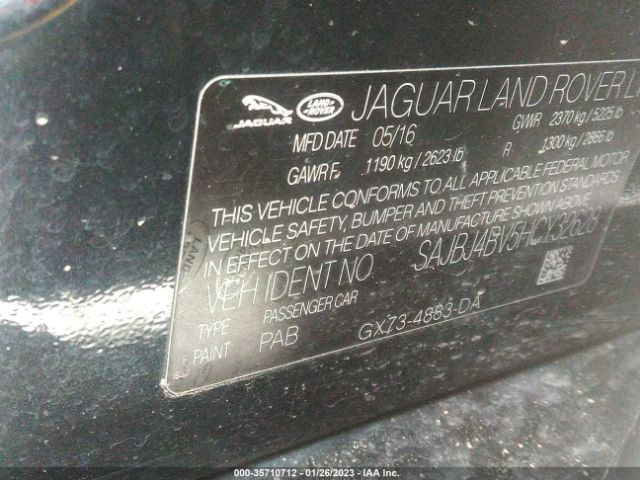 SAJBJ4BV5HCY32628 Jaguar Xf 35t Premium