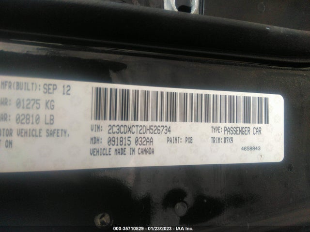 Dodge Charger Rt 2013 2C3CDXCT2DH526734 Image 10