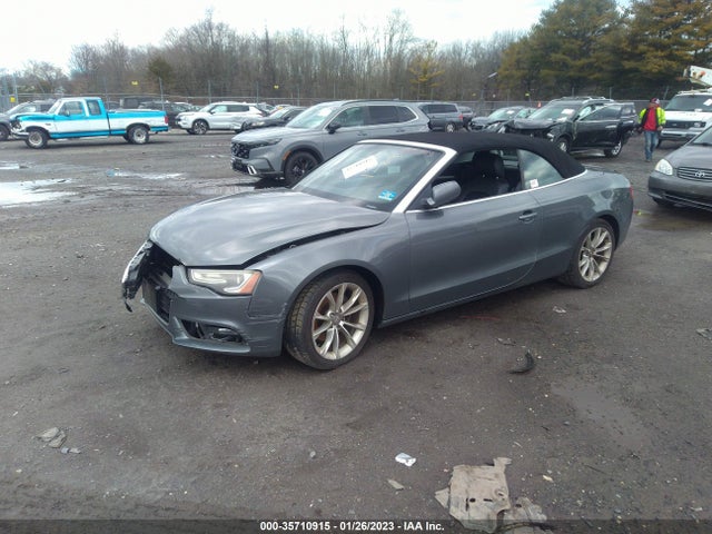 2013 AUDI A5 PREMIUM PLUS VIN: WAULFAFH5DN001178