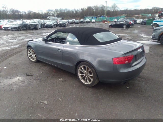 2013 AUDI A5 PREMIUM PLUS VIN: WAULFAFH5DN001178
