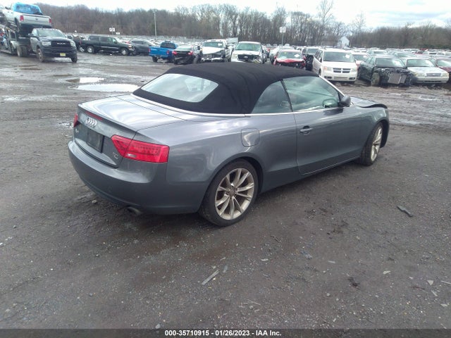 2013 AUDI A5 PREMIUM PLUS VIN: WAULFAFH5DN001178