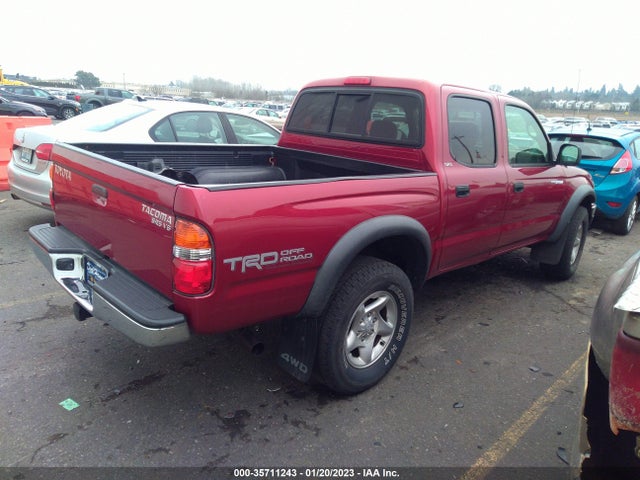 2004 TOYOTA TACOMA VIN: 5TEHN72N24Z456240