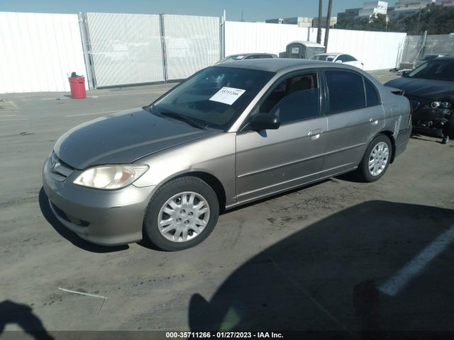 2005 HONDA CIVIC SDN LX VIN: JHMES16545S000859
