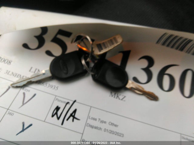 Lincoln MKZ 2008 3LNHM28T78R653935 Image 3