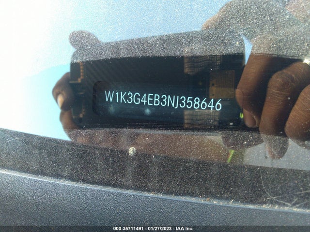 2022 Mercedes-Benz A-Class, VIN: W1K3G4EB3NJ358646