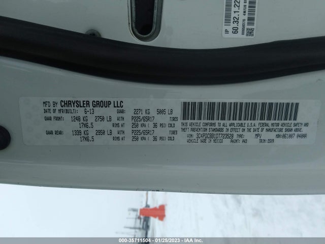 Dodge Journey Sxt 2013 3C4PDCBB1DT723528 Image 10