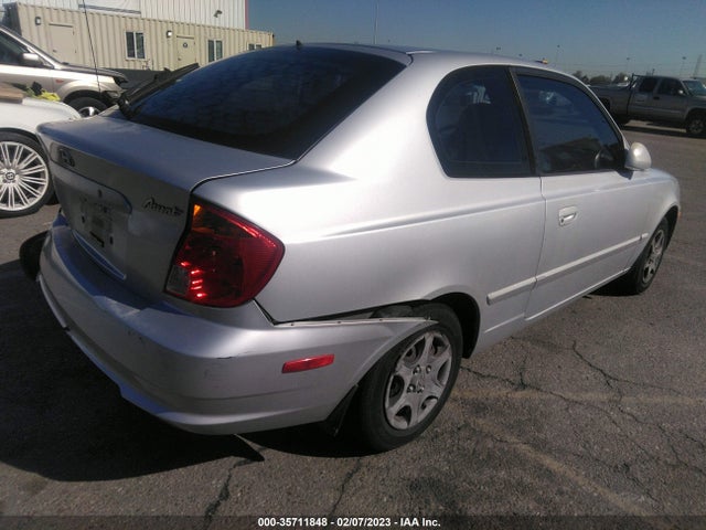 2004 HYUNDAI ACCENT GL/GT VIN: KMHCG35C34U283727