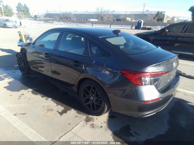 2022 HONDA CIVIC SEDAN SPORT VIN: 2HGFE2F52NH597442