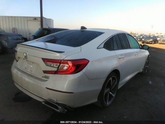 2022 HONDA ACCORD SEDAN SPORT VIN: 1HGCV2F39NA018527