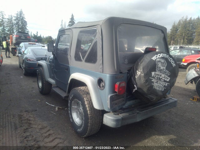 1999 JEEP WRANGLER SPORT VIN: 1J4FY19S6XP414926