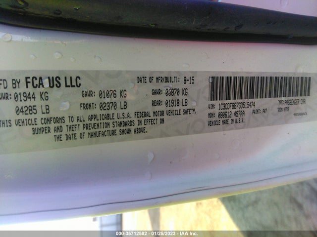 Dodge DART SXT 2016 1C3CDFBB7GD515474 Image 10