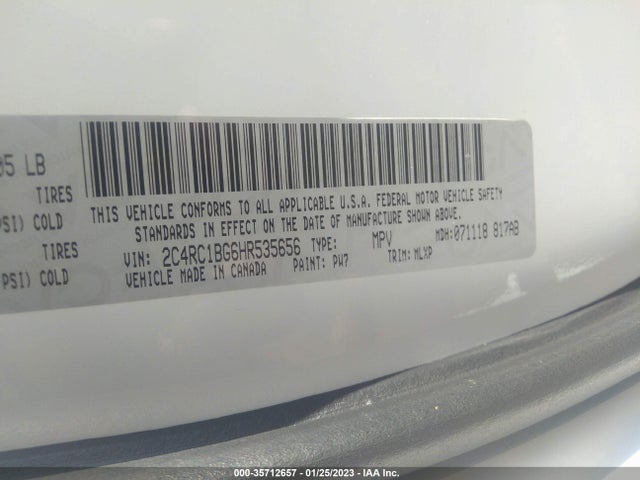 2C4RC1BG6HR535656 Chrysler Pacifica Touring-l