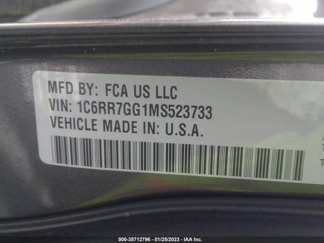 RAM 1500 Classic Warlock 2021 1C6RR7GG1MS523733 Image 10