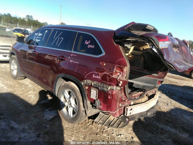 Toyota Highlander Limited 2018 5TDDZRFH5JS838127 Image 3