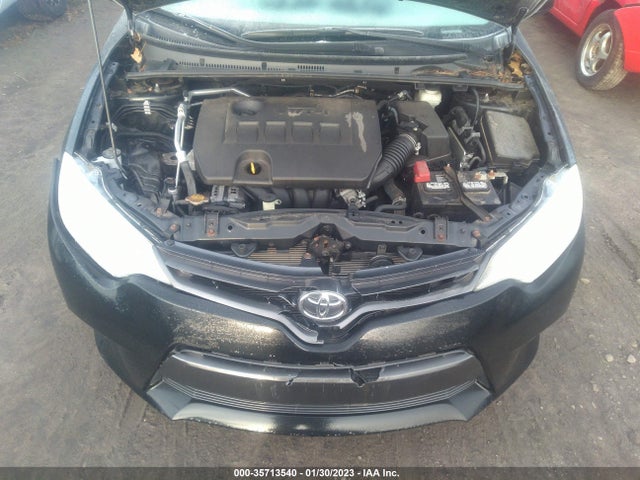2016 TOYOTA COROLLA L/LE/S/S PLUS/LE PLUS VIN: 2T1BURHE5GC686912