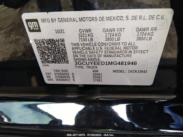 Chevrolet Silverado 1500 Rst 2021 3GCUYEED1MG481946 Image 9
