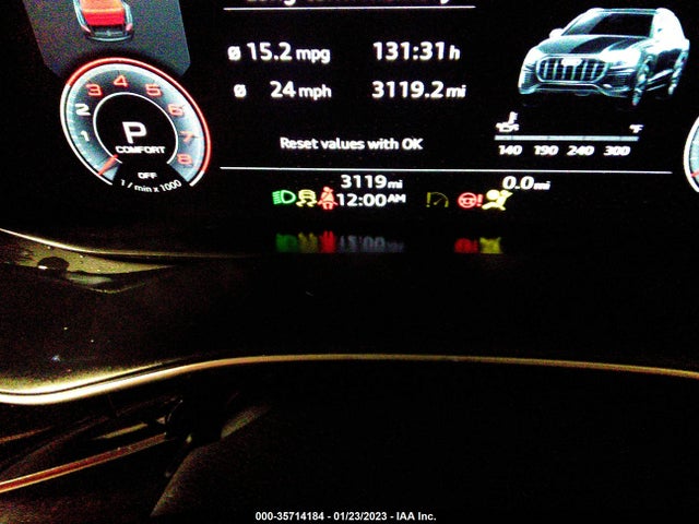 2022 Audi Q8, VIN: WA1AVBF18ND033758
