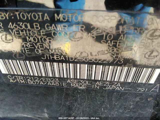 Lexus IS 200T 2016 JTHBA1D25G5022773 Image 10